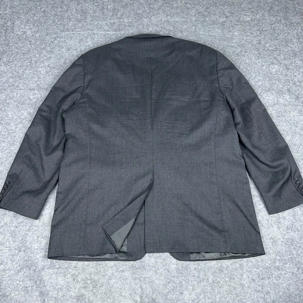 Joseph & Feiss Blazer Mens 48 Long Gray Wool Sport‎ Coat 2 Button Suit Jacket